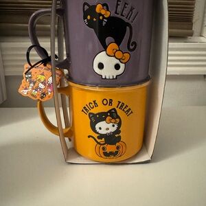 Hello Kitty Black and Green Mug